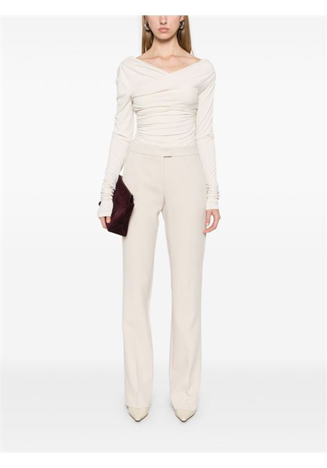 Stone beige Gladys trousers The Andaman - women THE ANDAMANE | TM160405ATNP0B8STN